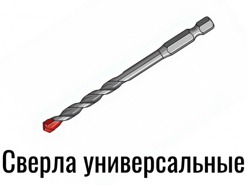 Сверла универсальные