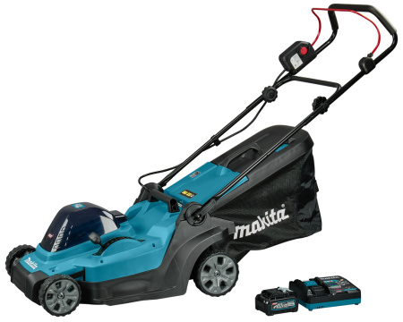 Аккумуляторная газонокосилка Makita XGT LM004GM103