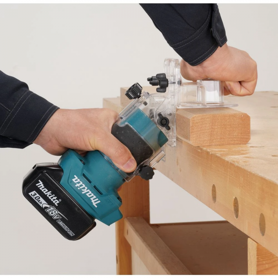 Фрезер кромочный аккумуляторный Makita DRT52Z
