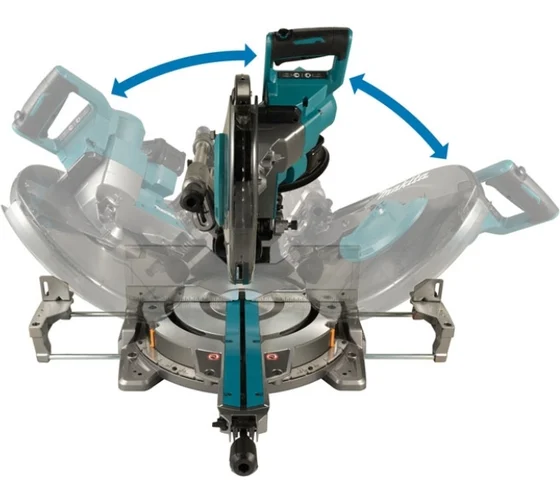 Торцовочная консольная аккумуляторная пила Makita LS003GZ01
