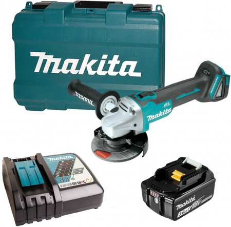 Угловая шлифмашина аккумуляторная Makita DGA504RF