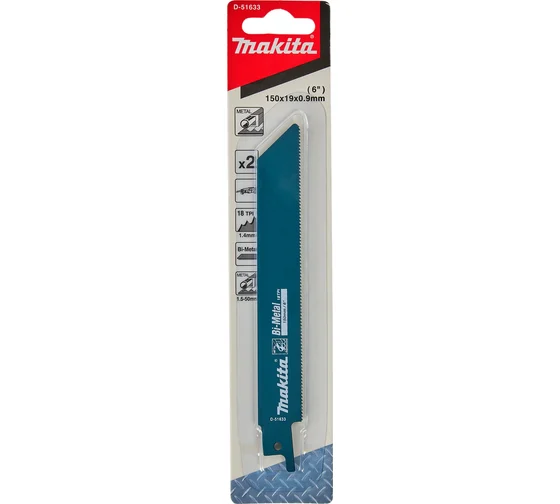 Сабельная пилка для металла Makita D-51633