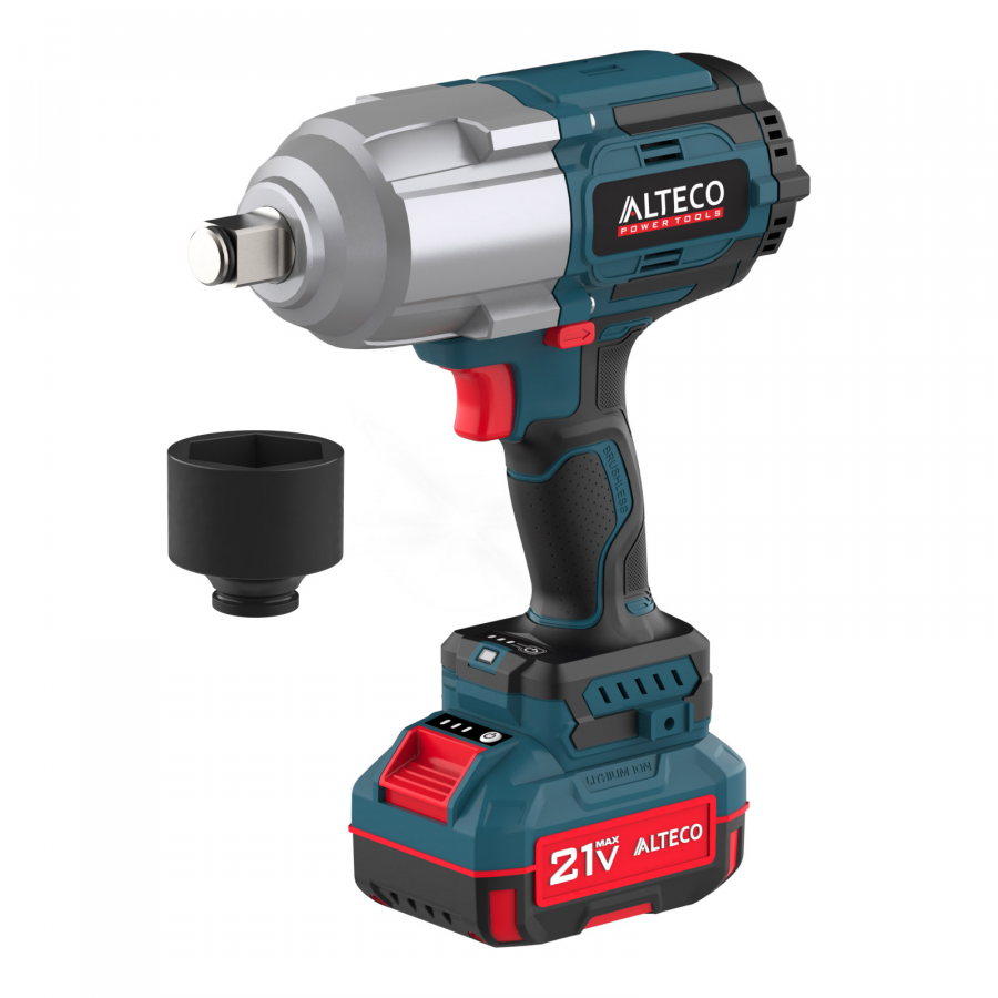Аккумуляторный бесщеточный ударный гайковерт ALTECO CIW 20-1000 Li BL 47638