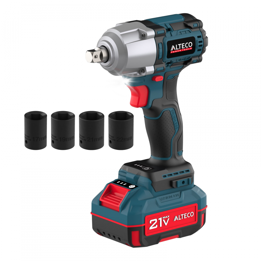 Аккумуляторный бесщеточный ударный гайковерт ALTECO CIW 21-500 BL 71516