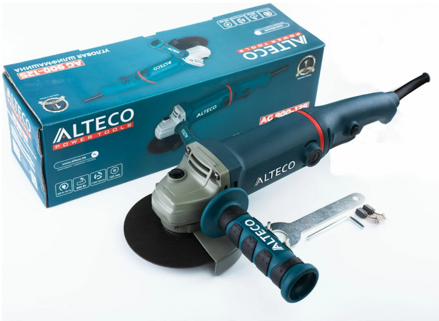 Угловая шлифмашина ALTECO AG 900-125 21676